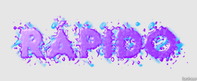 Rápido Text Effect