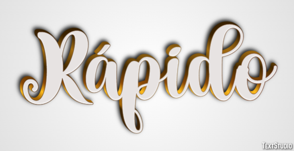 Rápido Effetto testo