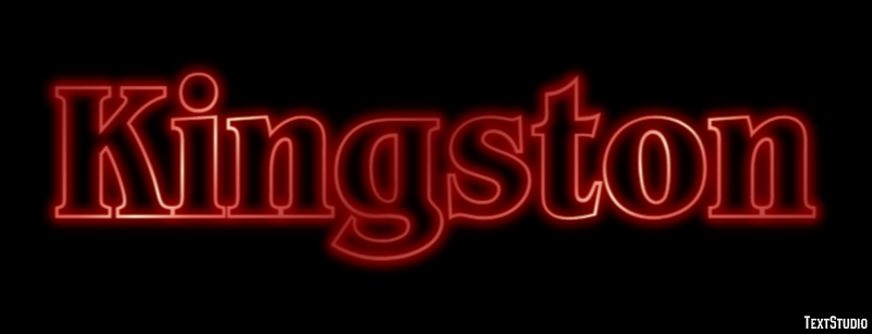 Kingston Efekt tekstowy