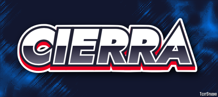 Cierra Text Effect