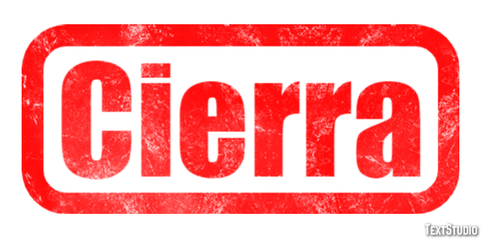 Cierra Text Effect