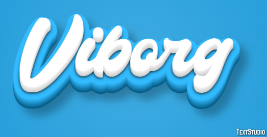 Viborg Efecto de Texto