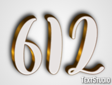 612 Efekt tekstowy