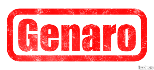 Genaro Texteffekt