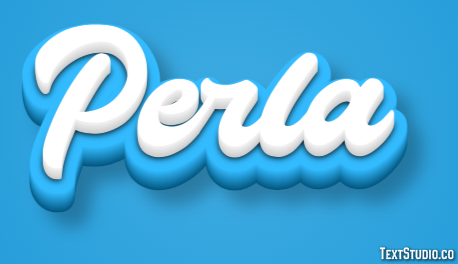 Perla テキスト効果