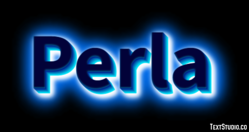 Perla Efekt tekstowy