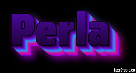 Perla Effet de Texte