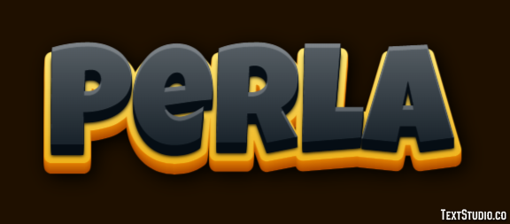 Perla Text Effect