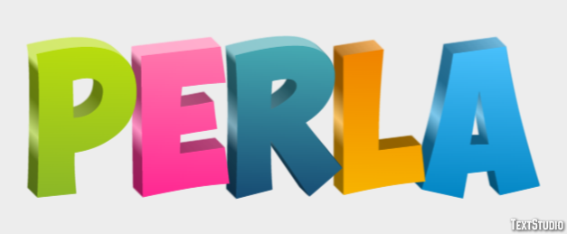 Perla Text Effect