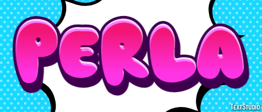 Perla Texteffekt