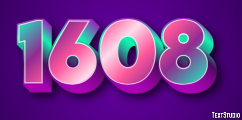 1608 Texteffekt