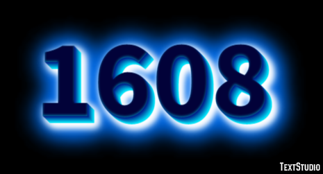 1608 テキスト効果