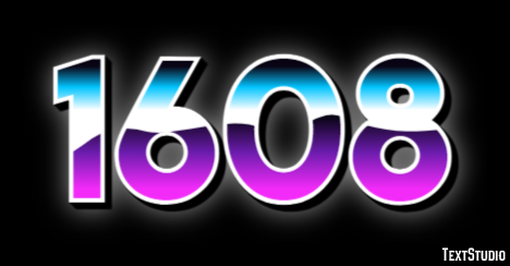 1608 Texteffekt