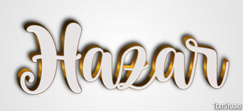 Hazar Efecto de Texto