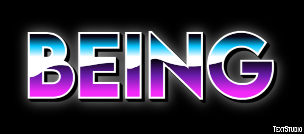 Being Efecto de Texto