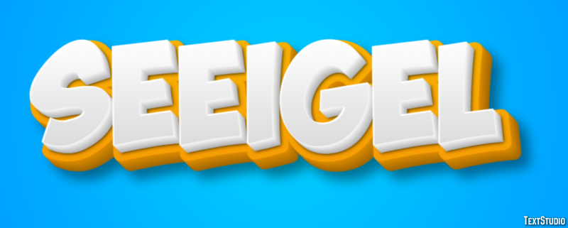 Seeigel Texteffekt