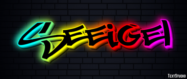 Seeigel Text effect