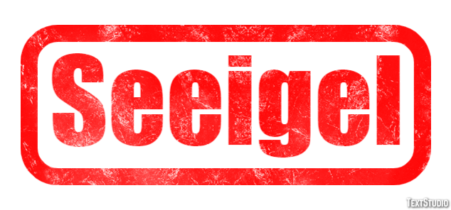Seeigel Text effect