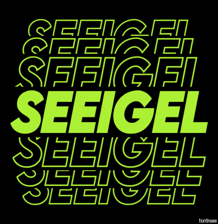 Seeigel Text effect