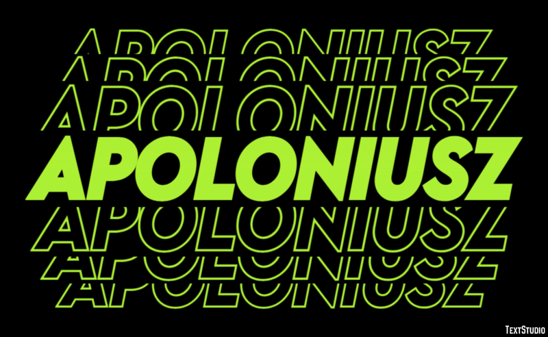Apoloniusz Efekt tekstowy