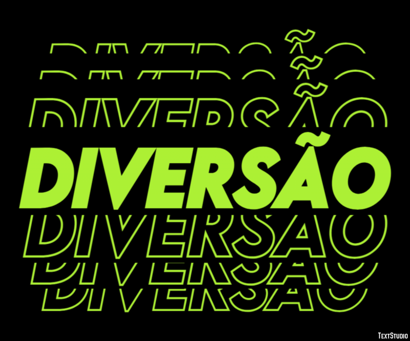 Diversão Texteffekt