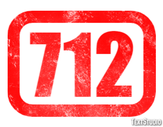 712 Text Effect