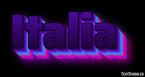 Italia Effetto testo