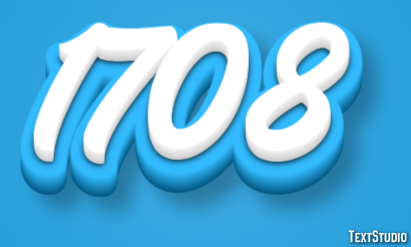 1708 Text Effect