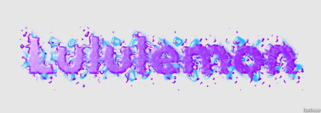 Lululemon Text Effect