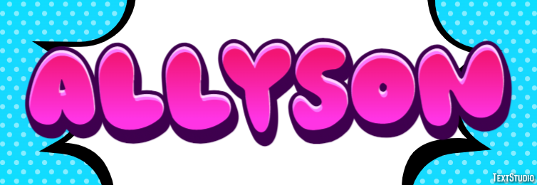 Allyson Text Effect