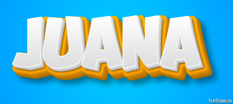 Juana Efecto de Texto
