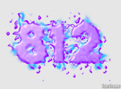 812 Text Effect