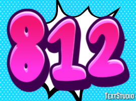 812 Text Effect