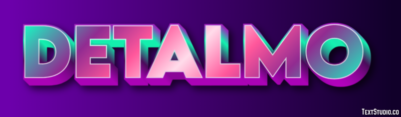 Detalmo Effetto testo