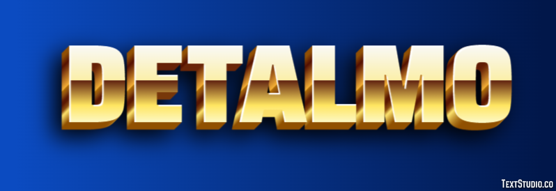 Detalmo Effet de Texte
