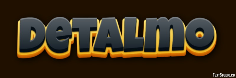 Detalmo Effet de Texte