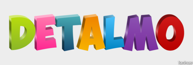 Detalmo Effetto testo