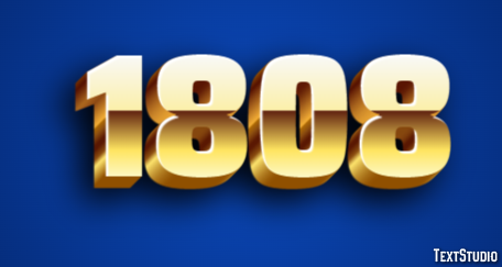 1808 Text Effect
