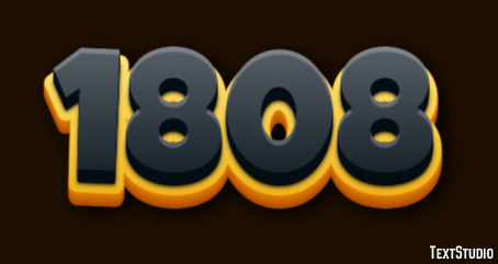 1808 Text Effect
