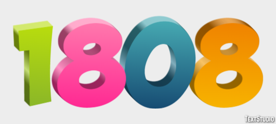 1808 Efeito de texto