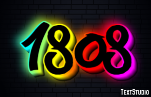 1808 Efeito de texto