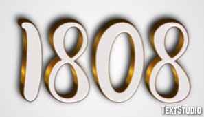 1808 Text Effect