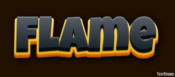 Flame Text Effect