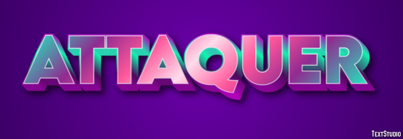 Attaquer Effet de Texte