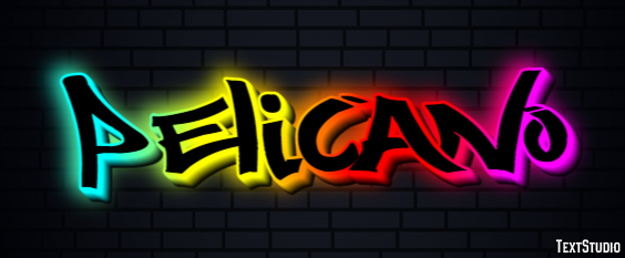 Pelícano Tekst Effect