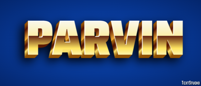 Parvin Text Effect