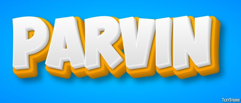 Parvin Text effect
