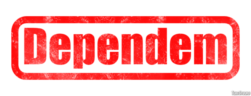 Dependem Text effect