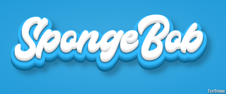 SpongeBob Text Effect