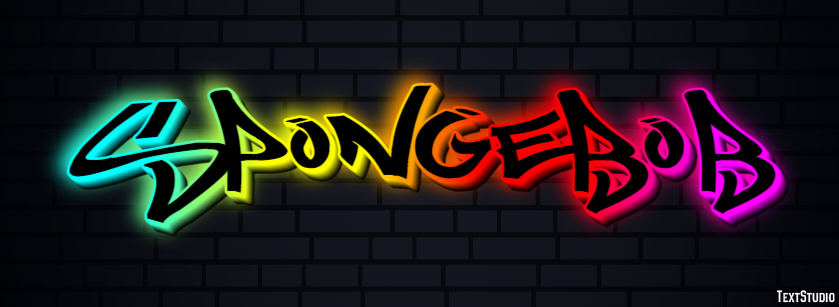 SpongeBob Text Effect